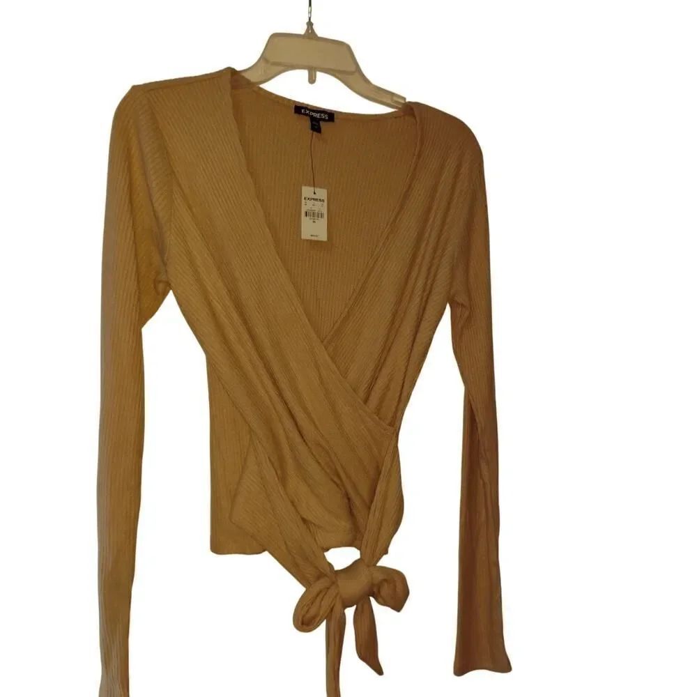 Express Women's Mauve Long Sleeve Sweater - Size XS - NWT